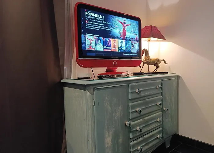 Meublé Avec Parking Tv Box Netflix Apartamento *